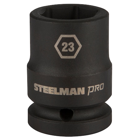 Steelman Pro 3/4" Drive x 23mm 6-Point Impact Socket 79362
